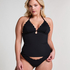 Tankini moldeador, Negro