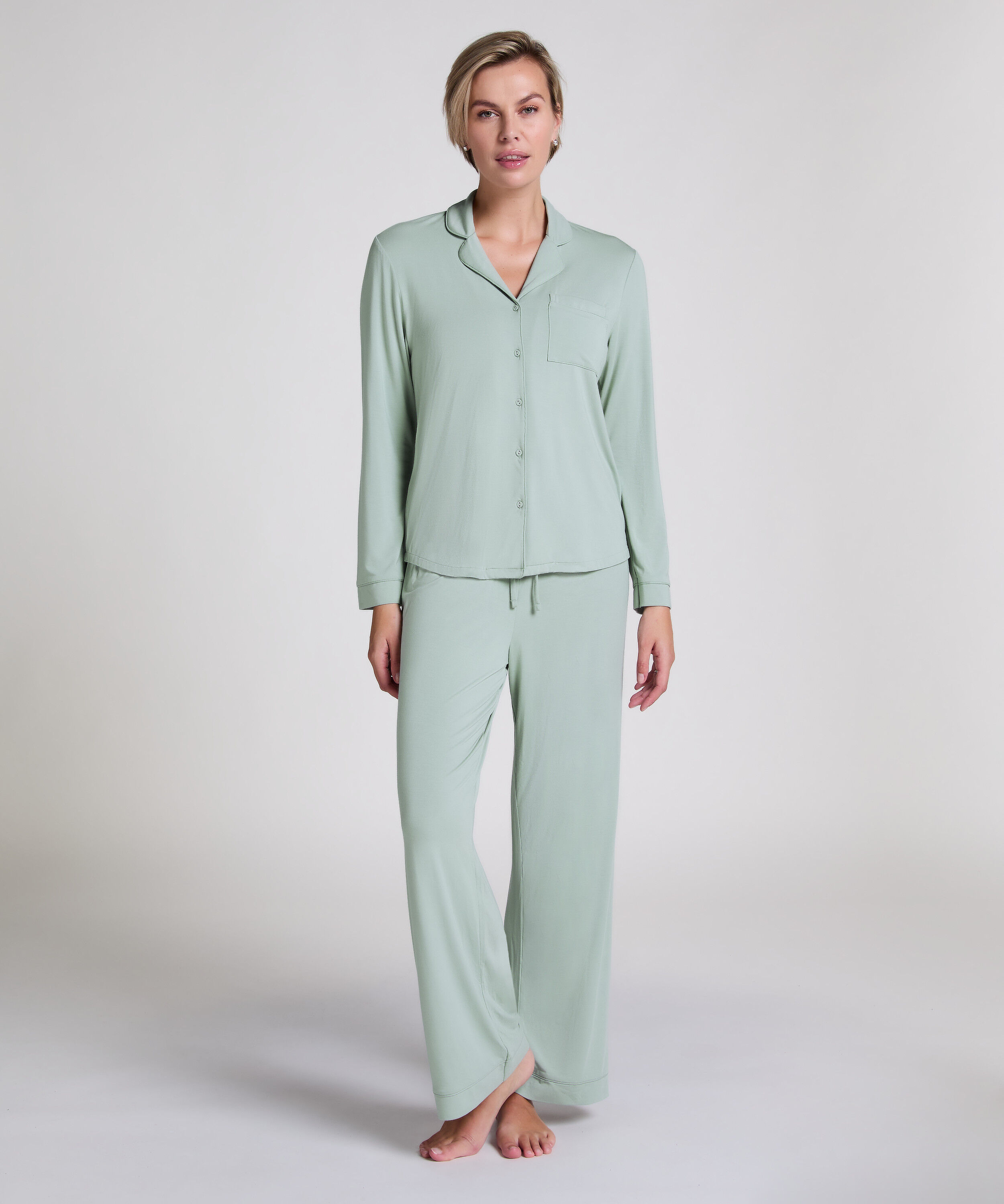 Pantalón de jersey Essential, Verde