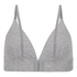 Bralette de algod&oacute;n, Gris