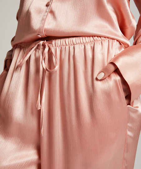 Pantalón de satén, Rosa