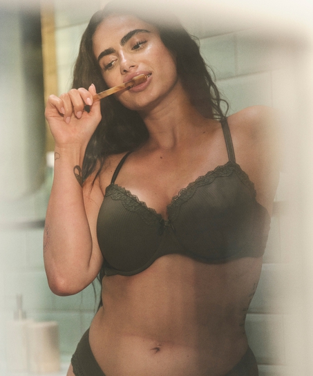 ﻿Sujetador con aros preformado Lola, Verde