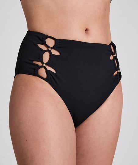 Braguita de Bikini Rio Holbox, Negro
