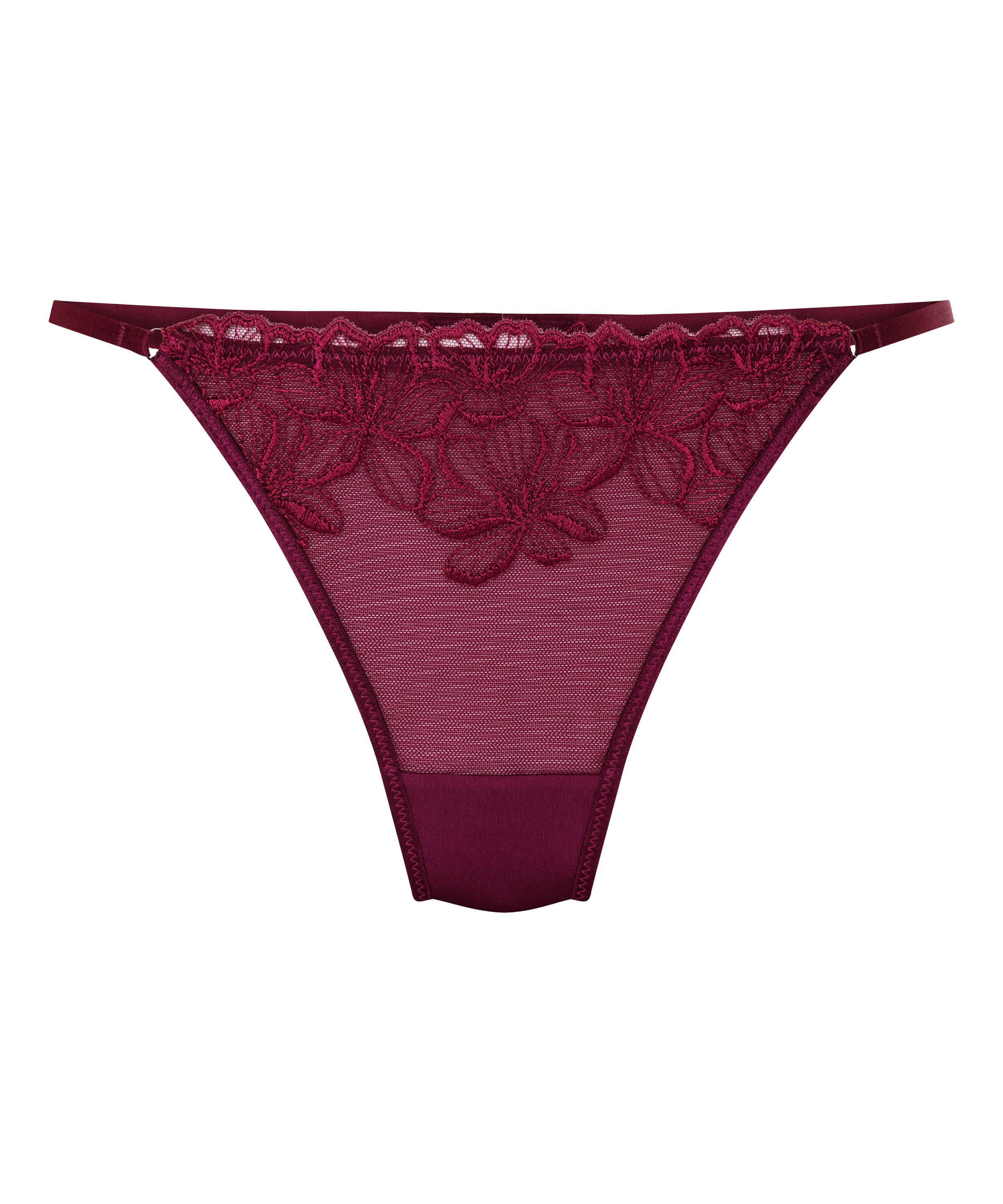 Tanga de pernera alta Margot, Morado, main