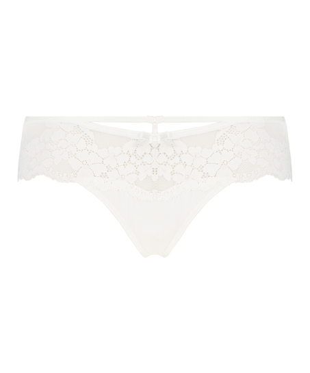 Tanga bóxer Nellie, Blanco