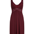 Vestido lencero Nora Lace, Morado