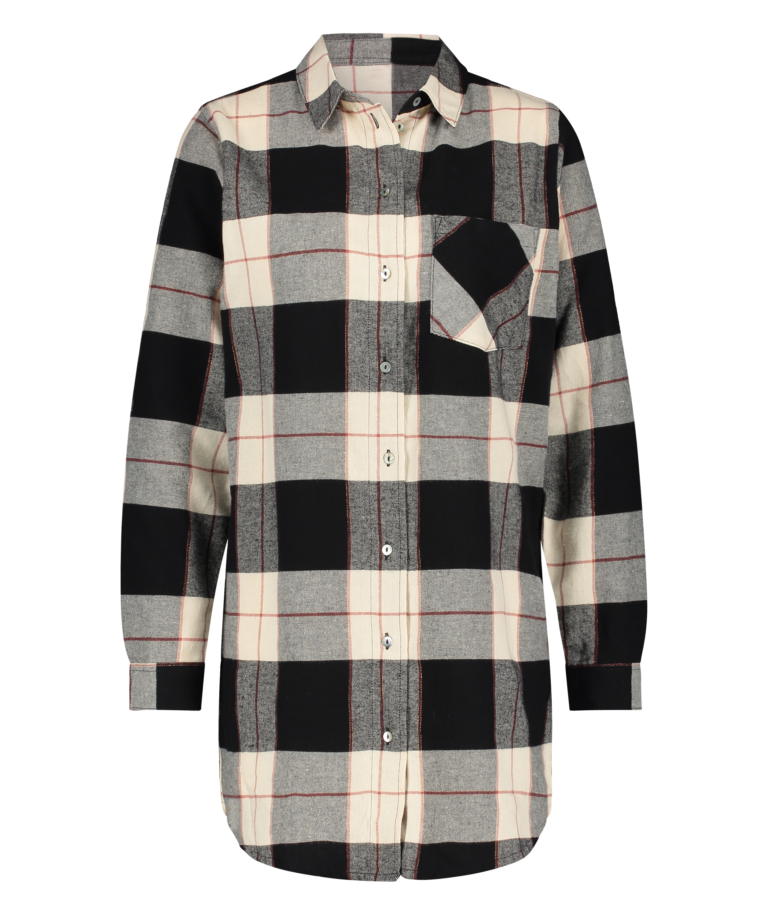 Camiseta de hombre de manga larga, Negro, main