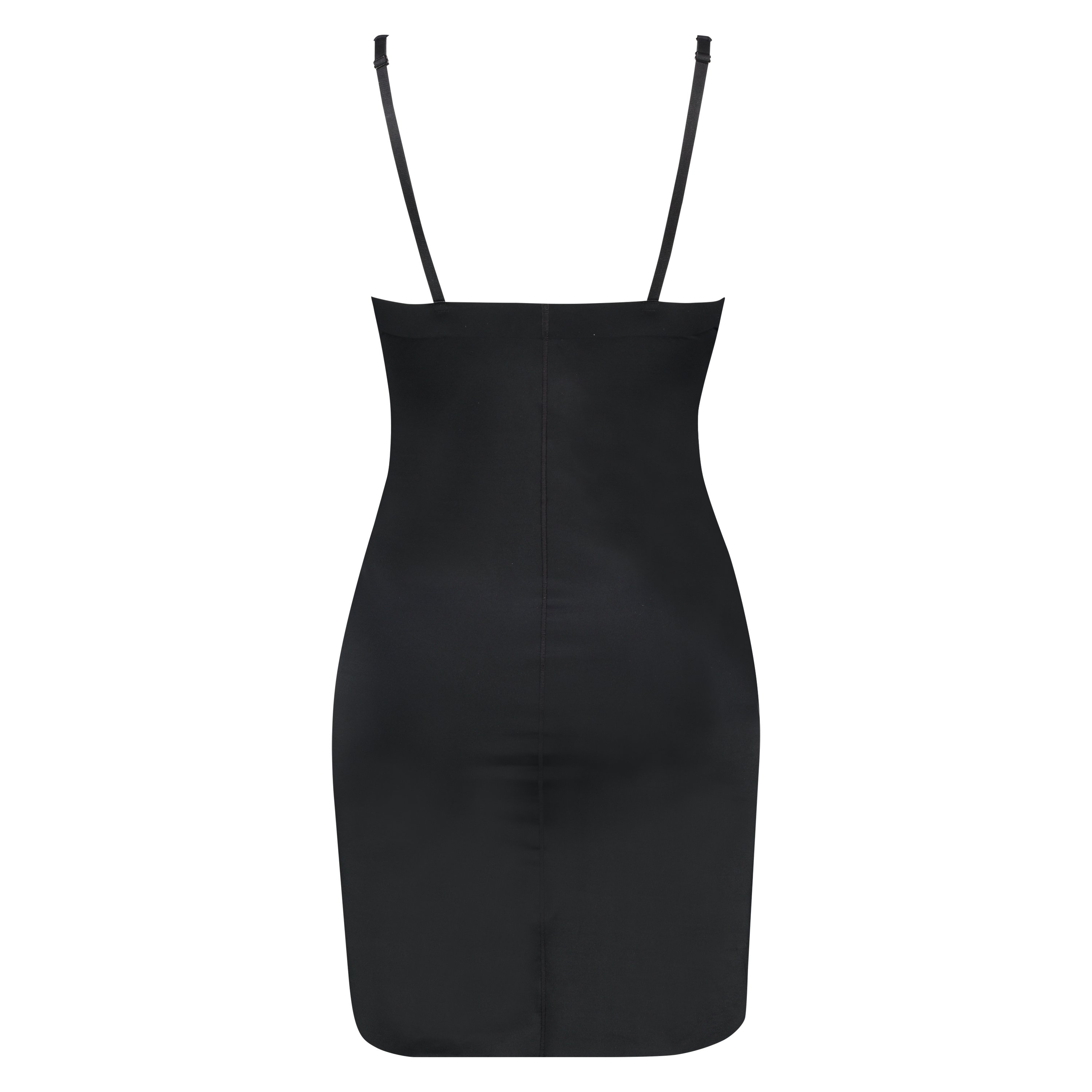 Vestido scuba moldeador, Negro, main