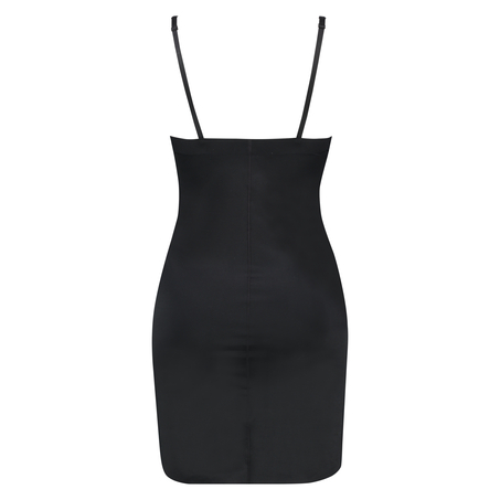 Vestido scuba moldeador, Negro