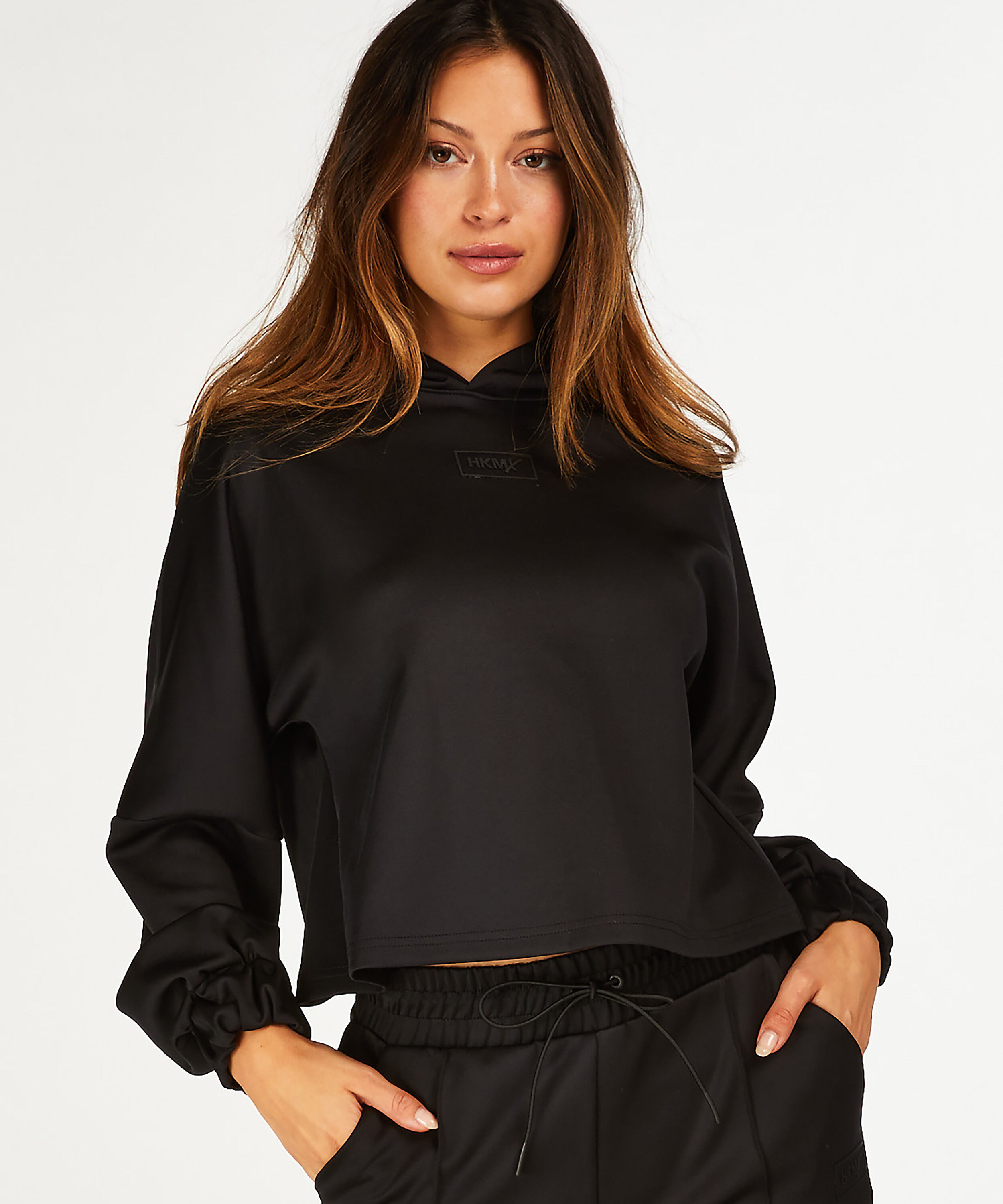 Sudadera con capucha de la colección HKMX Flow, Negro