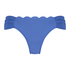 Braguita de bikini Scallop, Azul