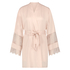 Kimono de sat&eacute;n Bridal, Rosa