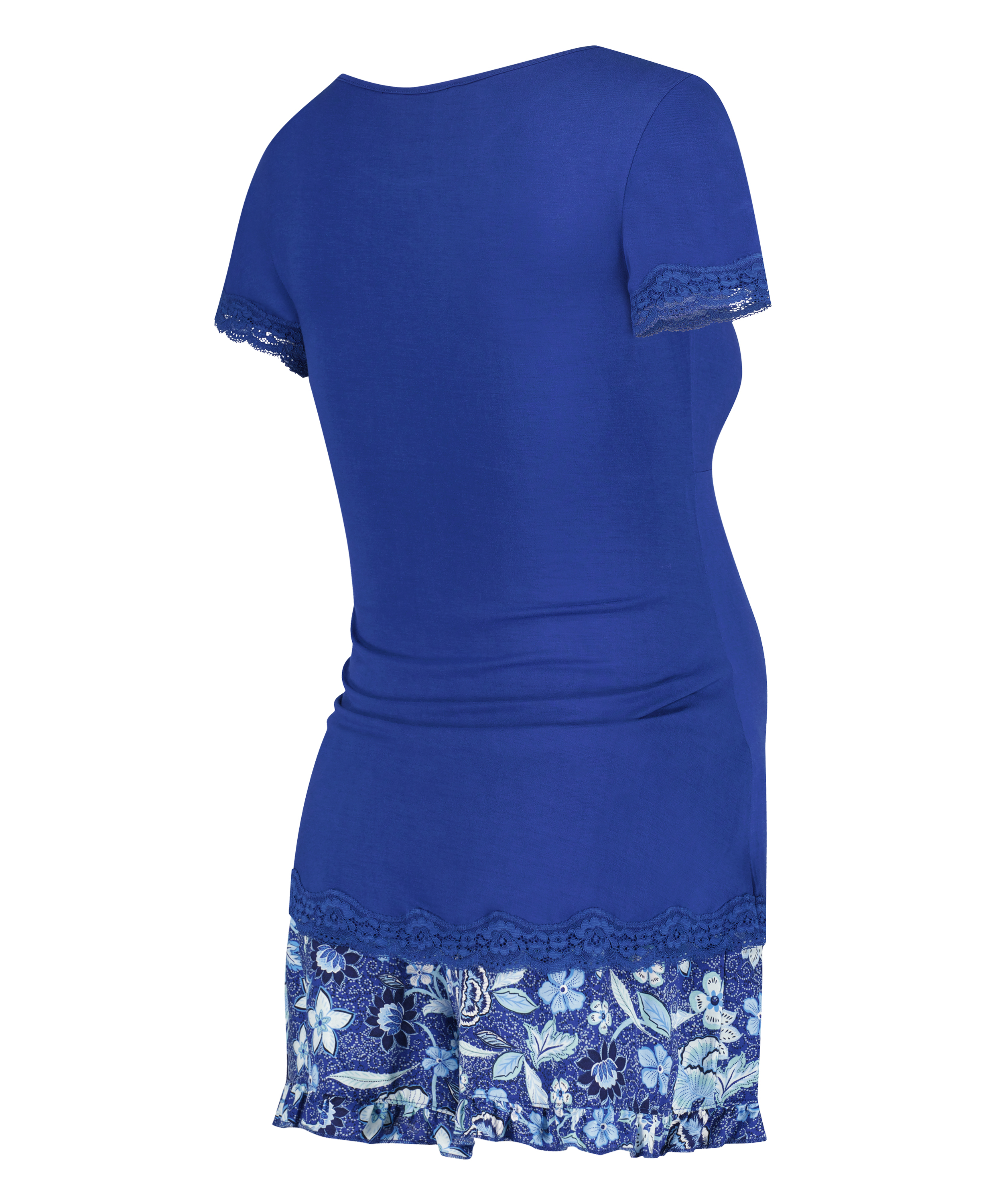 Conjunto de pijama de lactancia, Azul, main