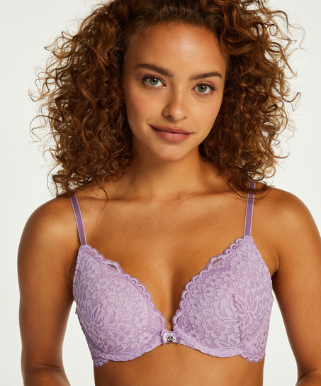 Sujetador push-up de aros preformado Rose, Morado
