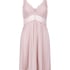 Vestido lencero Nora Lace, Rosa