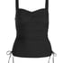 Tankini moldeador Luna, Negro