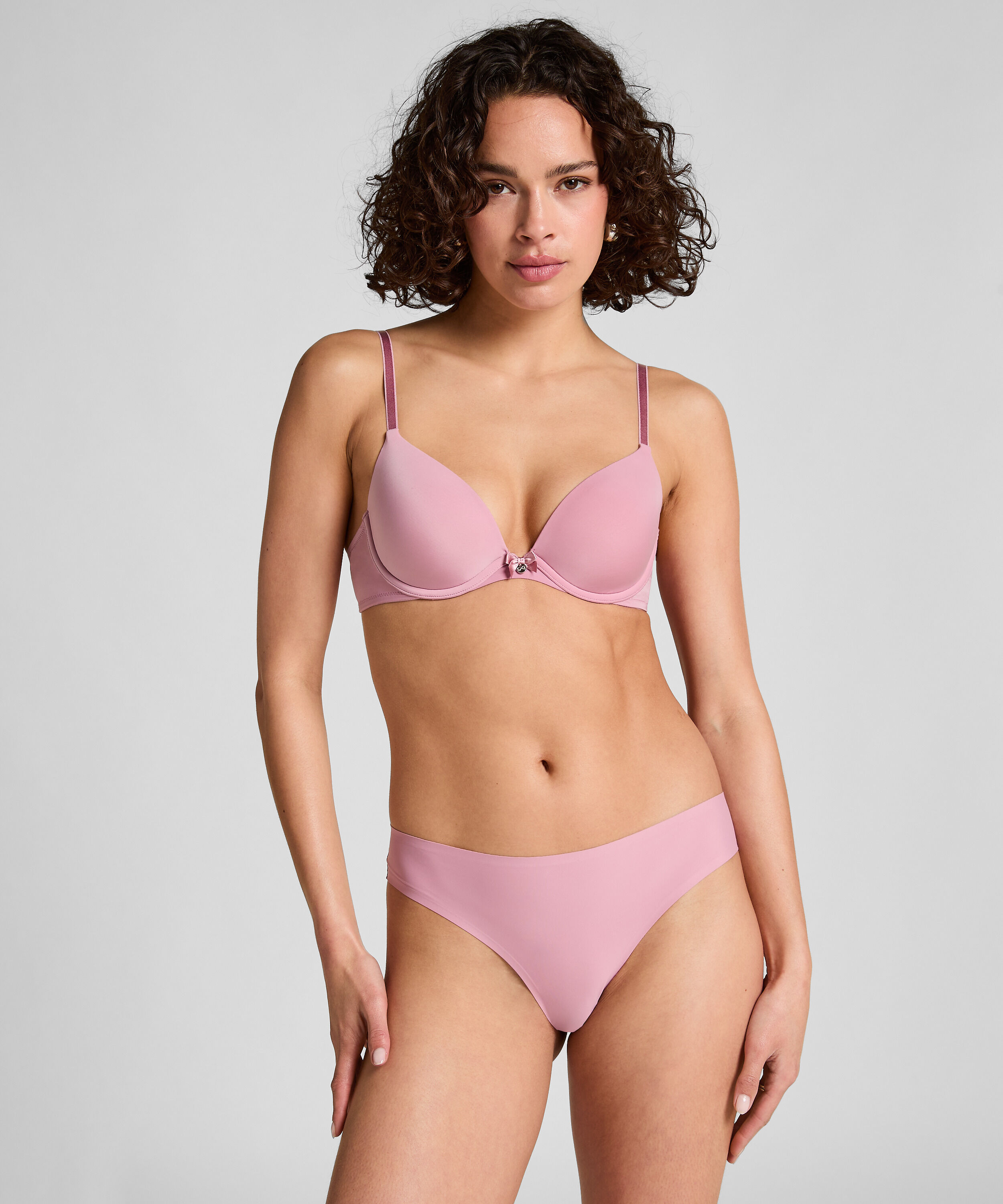Brasileña Invisible Lace Back, Rosa