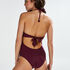 Traje de ba&ntilde;o Borneo Mesh, Morado