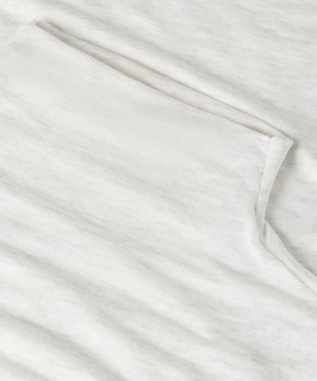 Camiseta de cachemir con cuello alto super suave, Gris