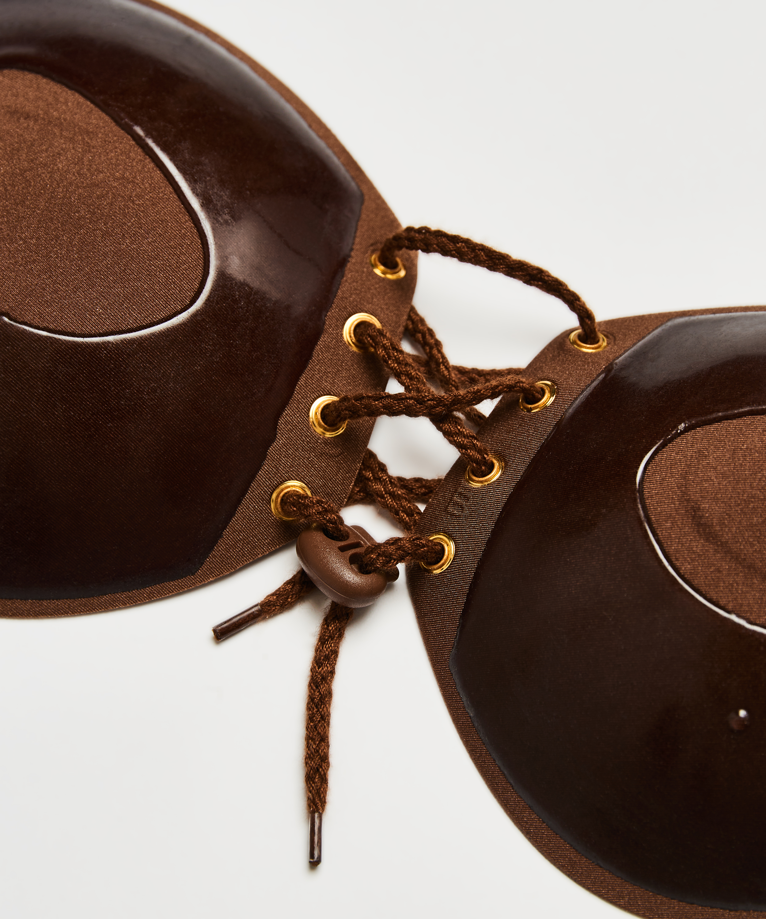 Sujetador push-up adhesivo, marrón, main