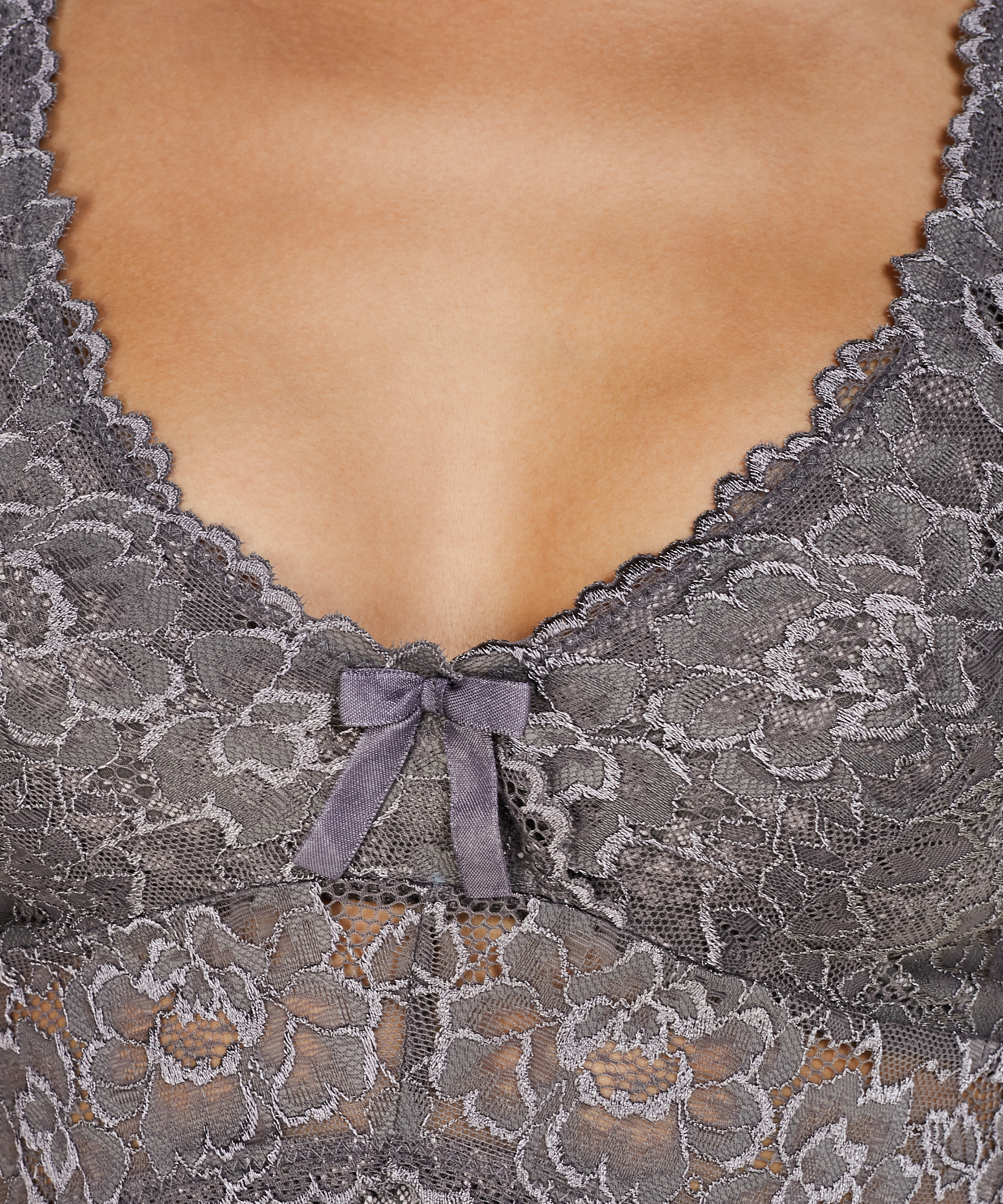 Vestido combinación Modal Lace, Rosa, main