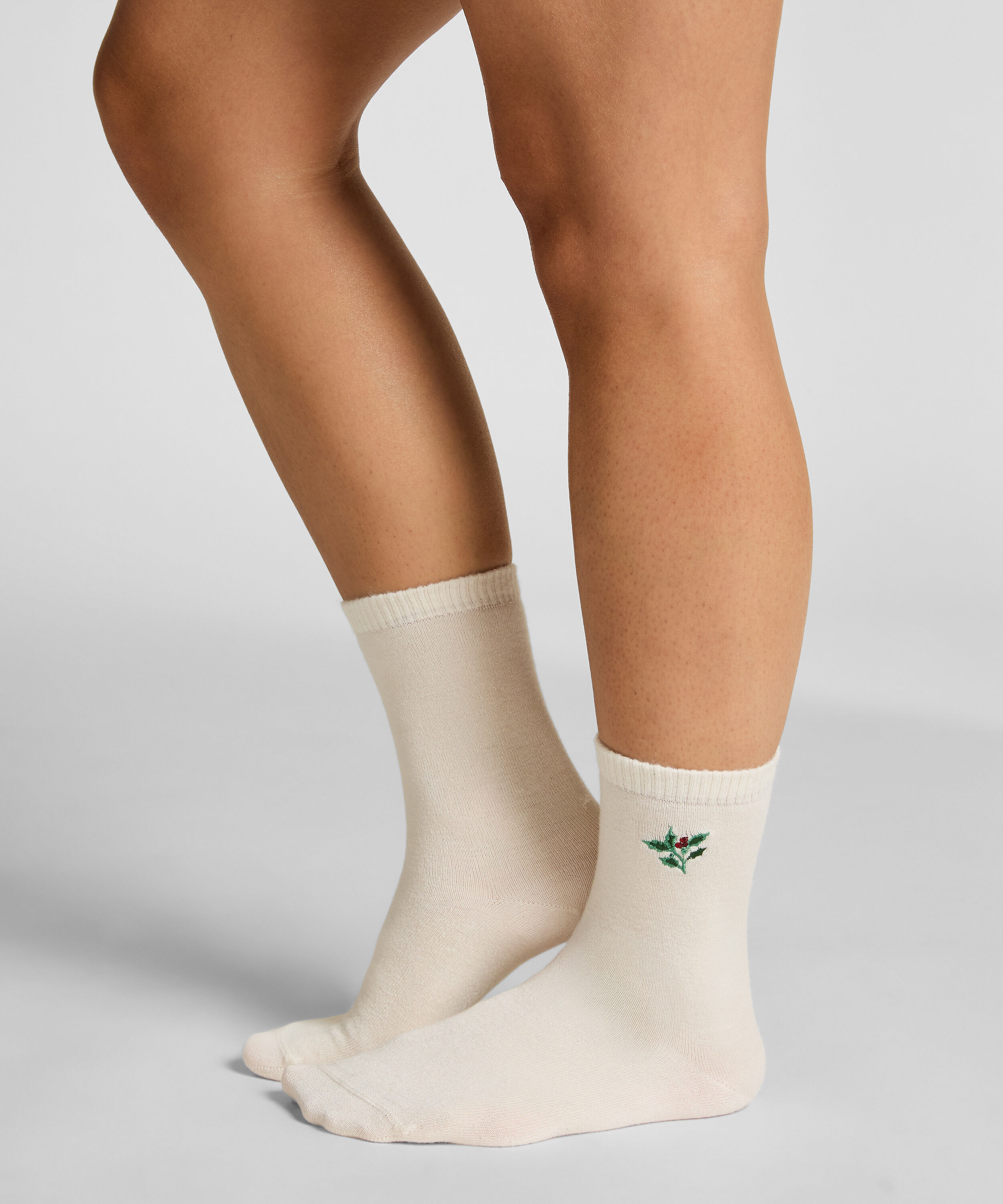 Calcetines de modal, Blanco
