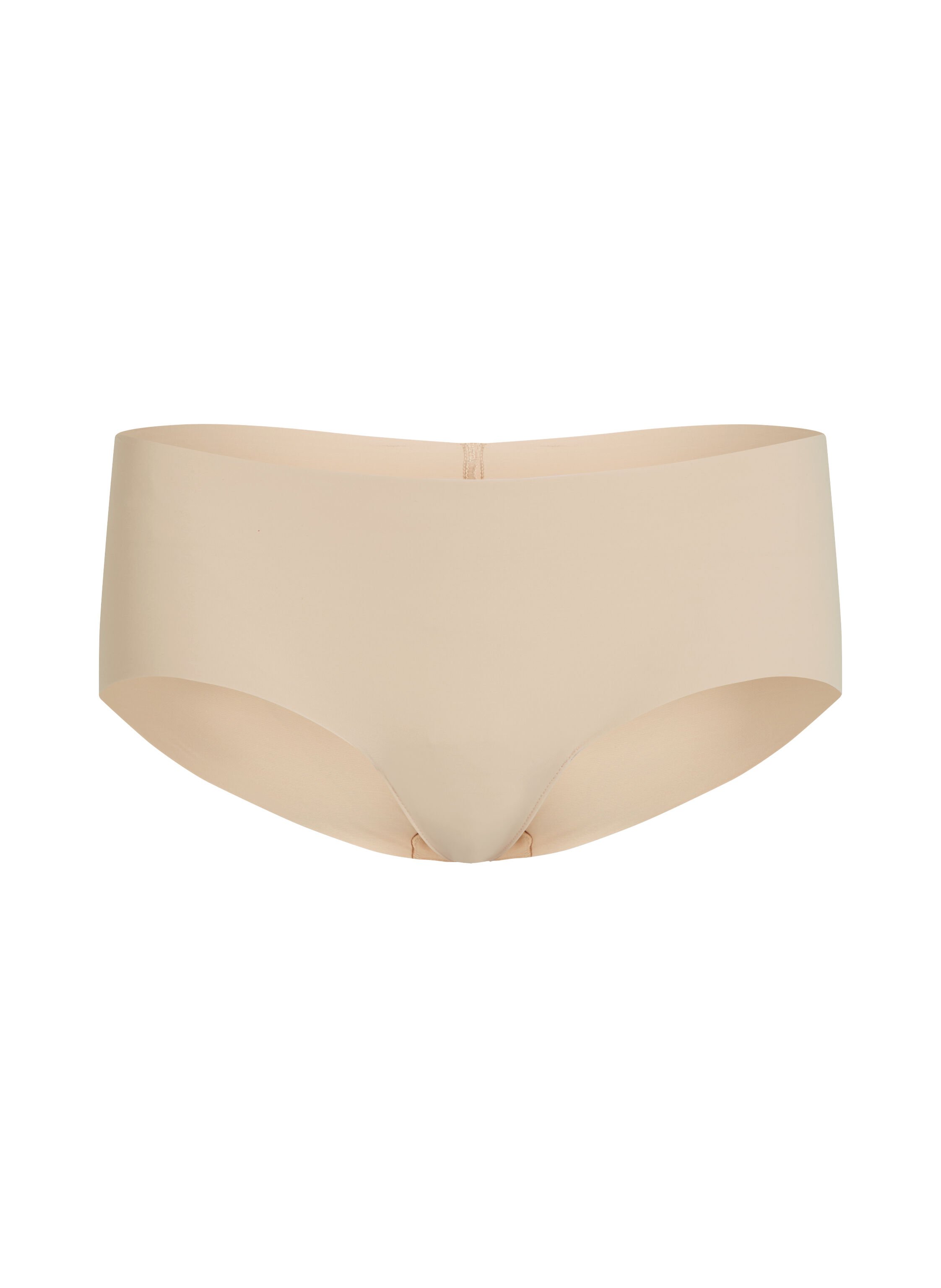 Pantal&oacute;n corto invisible, Beige
