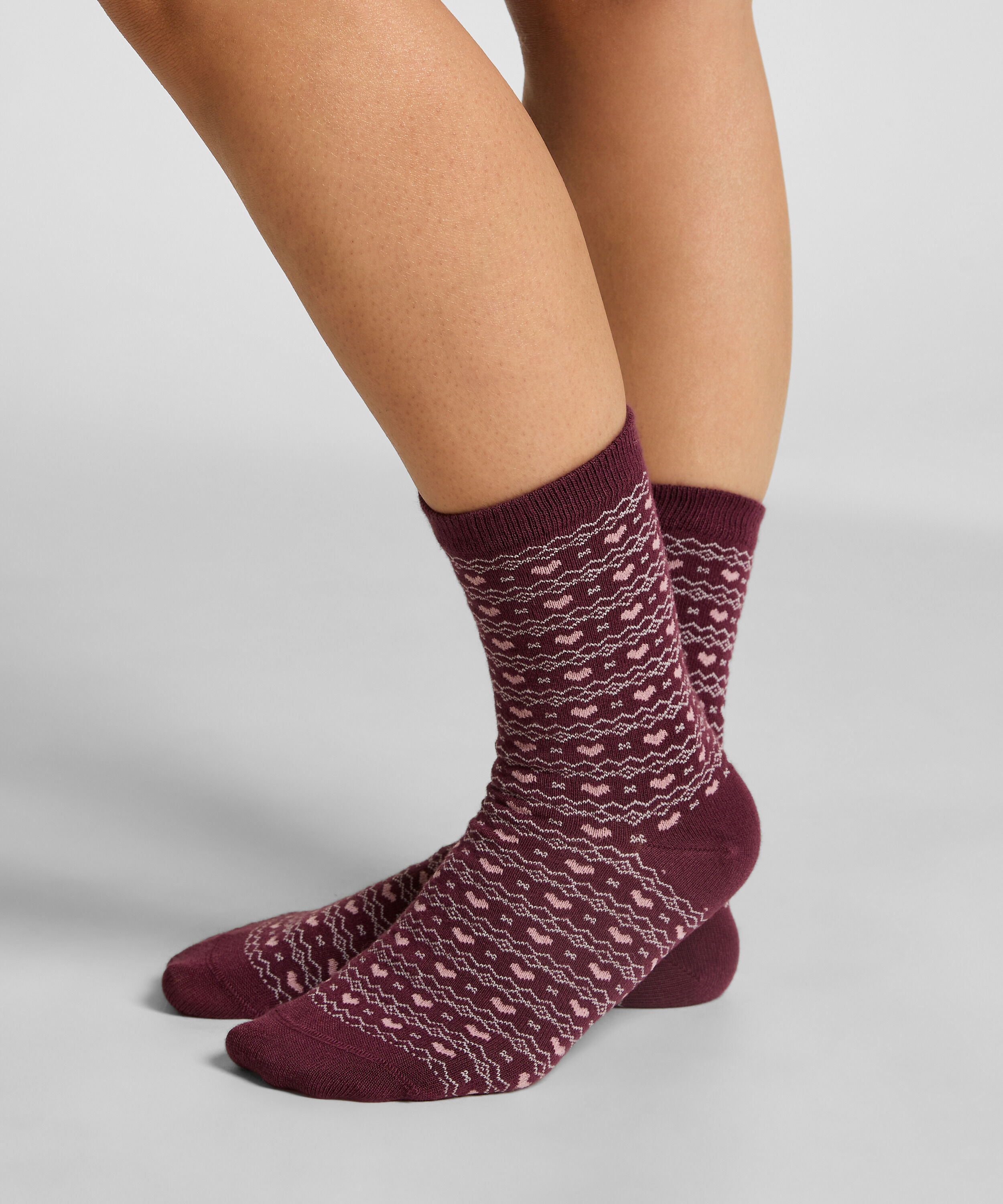 Calcetines de modal, Morado