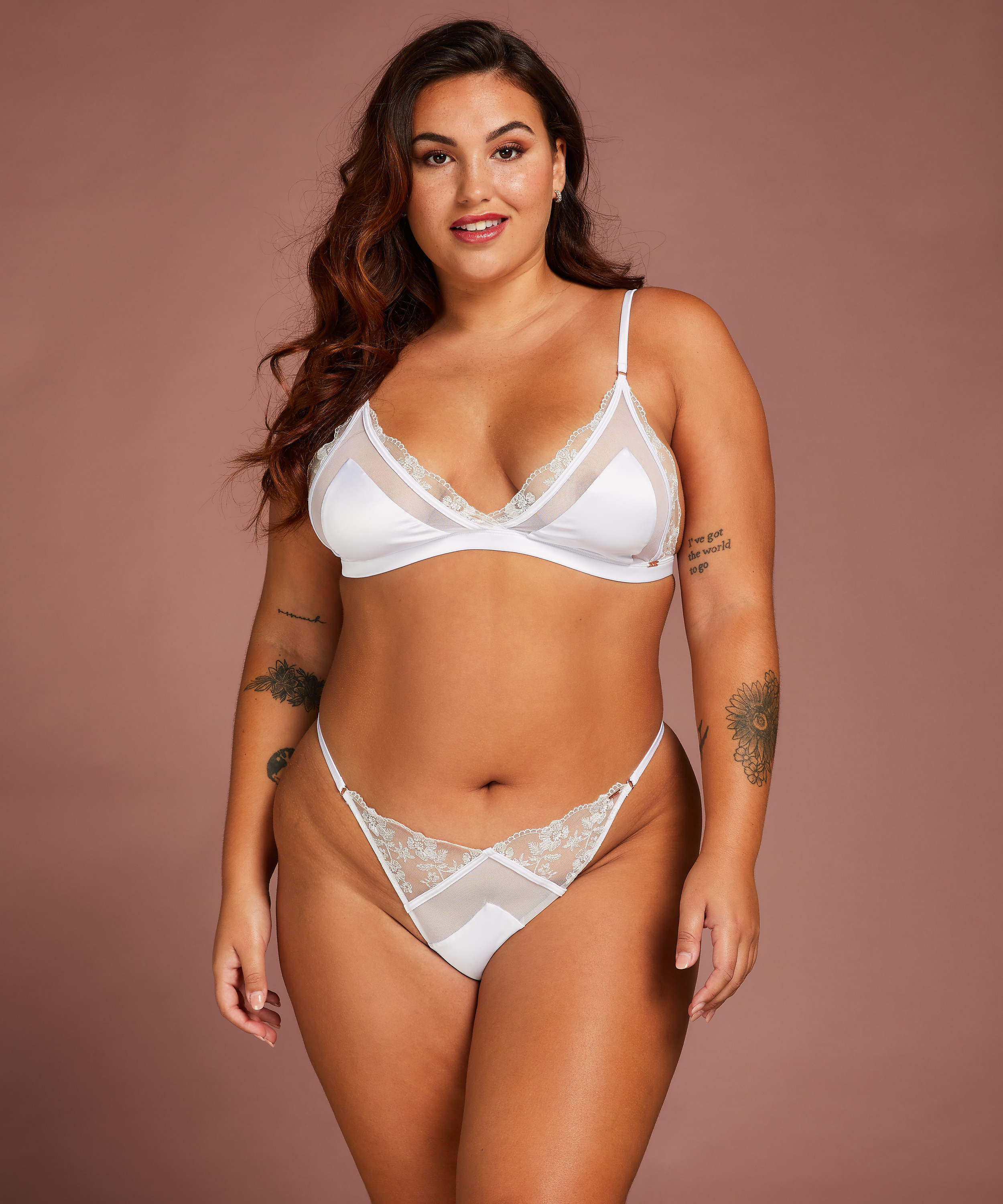 Tanga Celine, Blanco, main