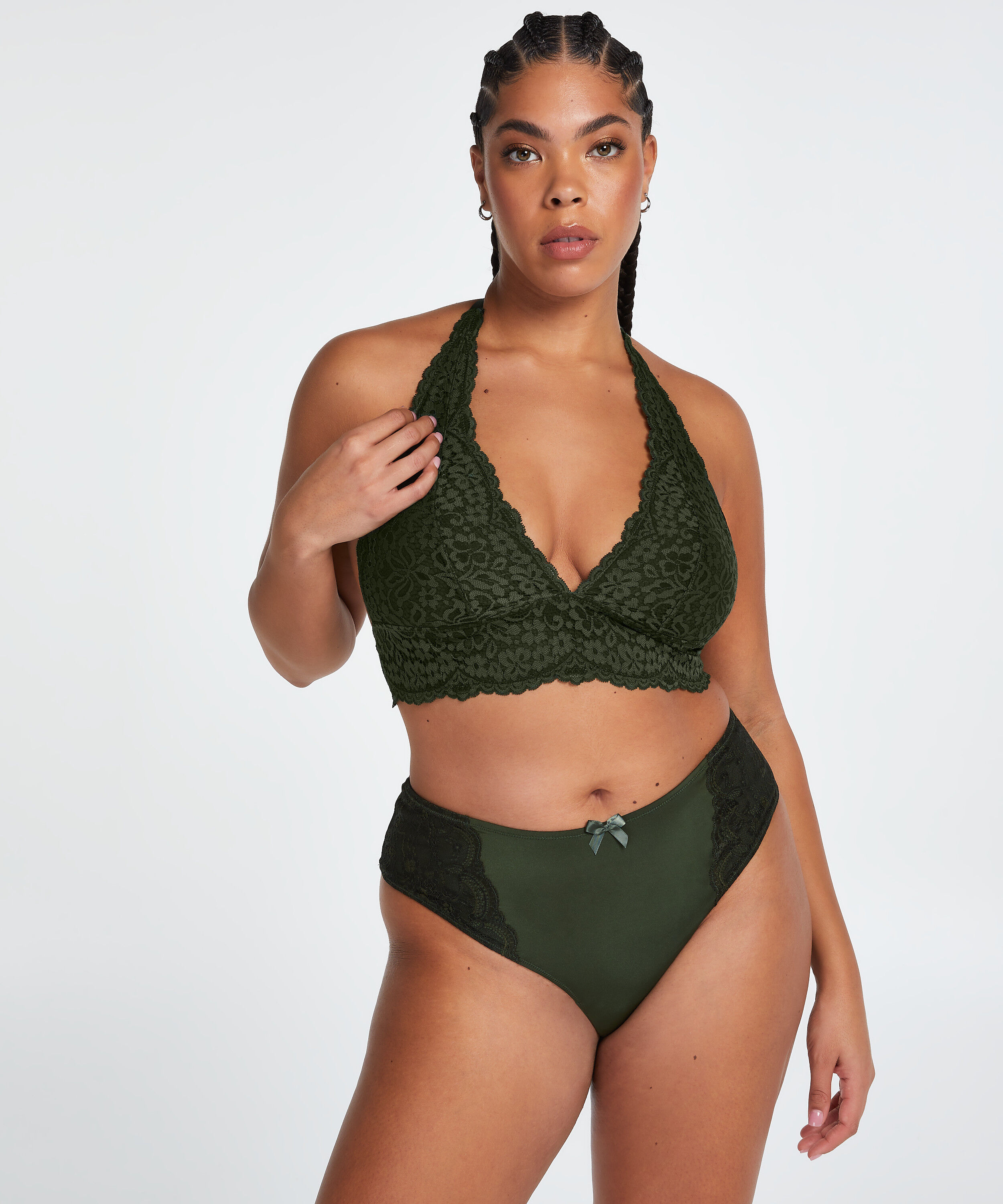 Tanga Gina Curvy, Verde