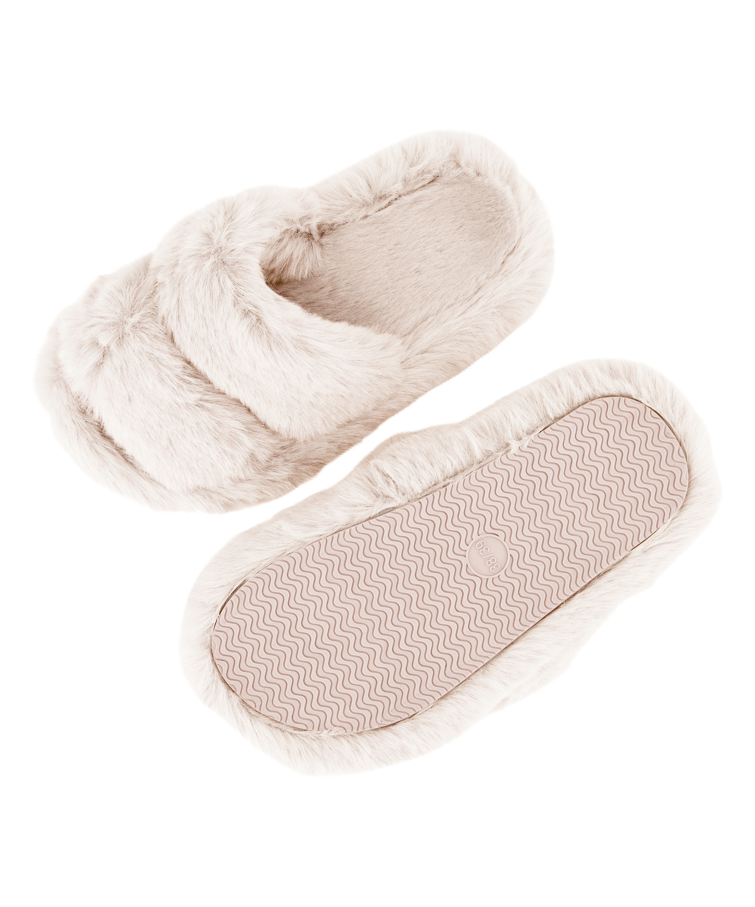 Pantuflas Hannah, Beige, main