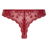 Invisible Tanga Lace Back, Rojo