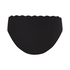 Parte de abajo de bikini Scallop Rio, Negro