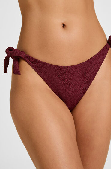 hunkemoller braguita de bikini highleg aruba morado