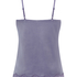 Camiseta top Velours Lace, Morado