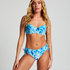 Top de bikini Paraguay, Azul