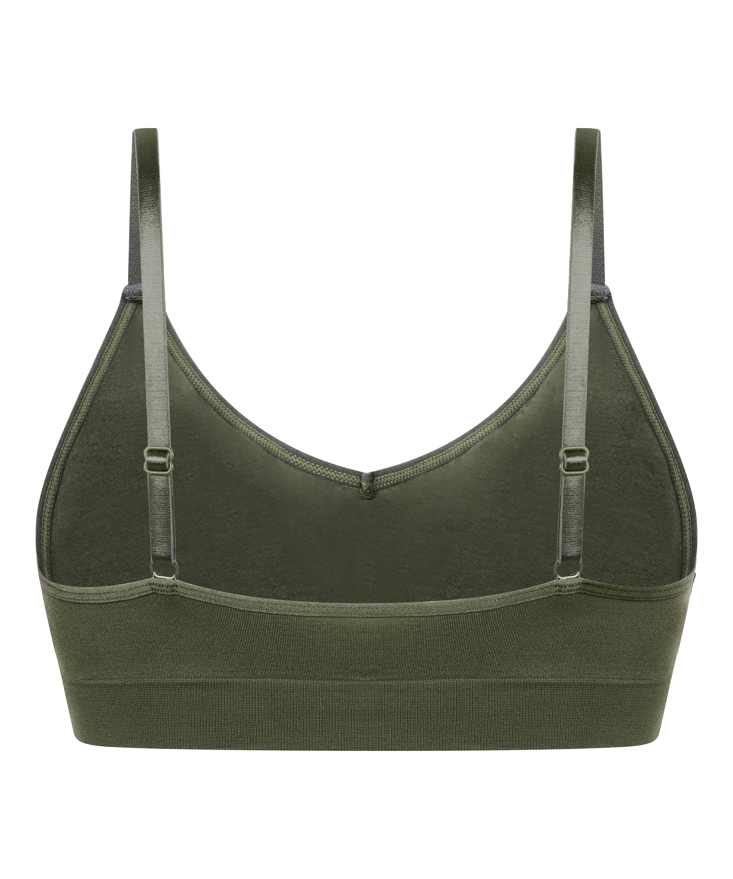 Bralette triangular Dide, Verde, main