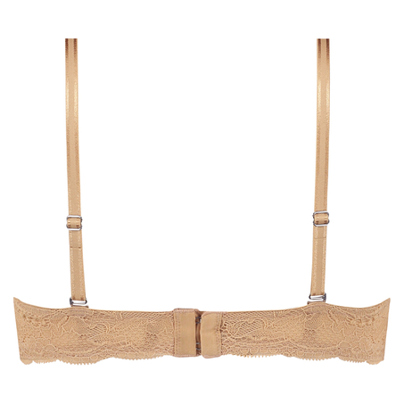 Sujetador de aros preformado sin tirantes Angie, Beige