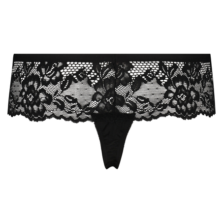 Tanga bóxer Bianca, Negro