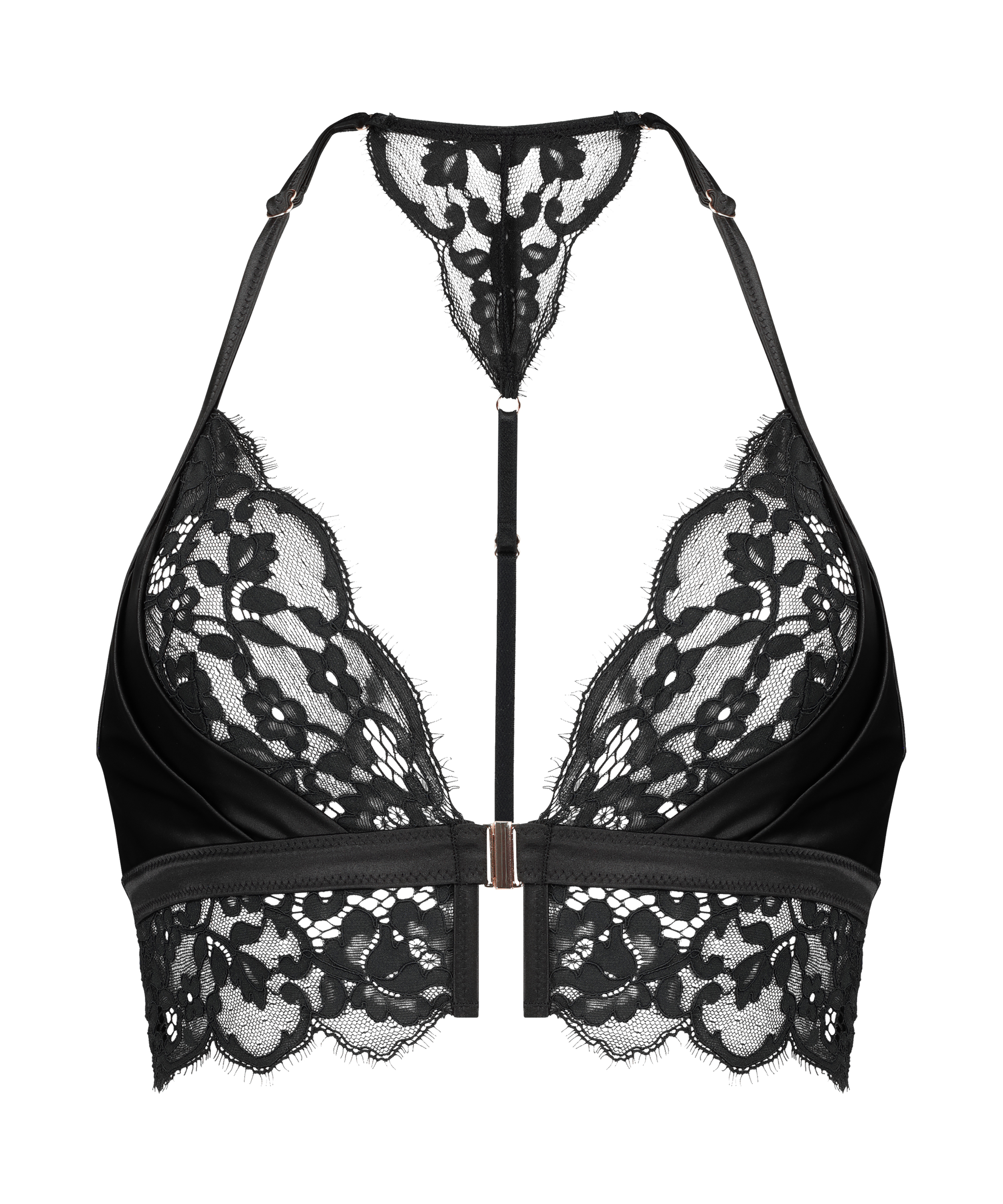 Bralette Genevieve, Negro, main