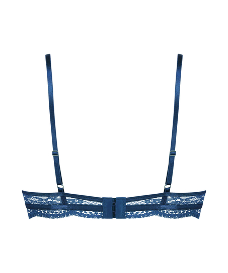 Sujetador de aros no preformado Isabelle, Azul