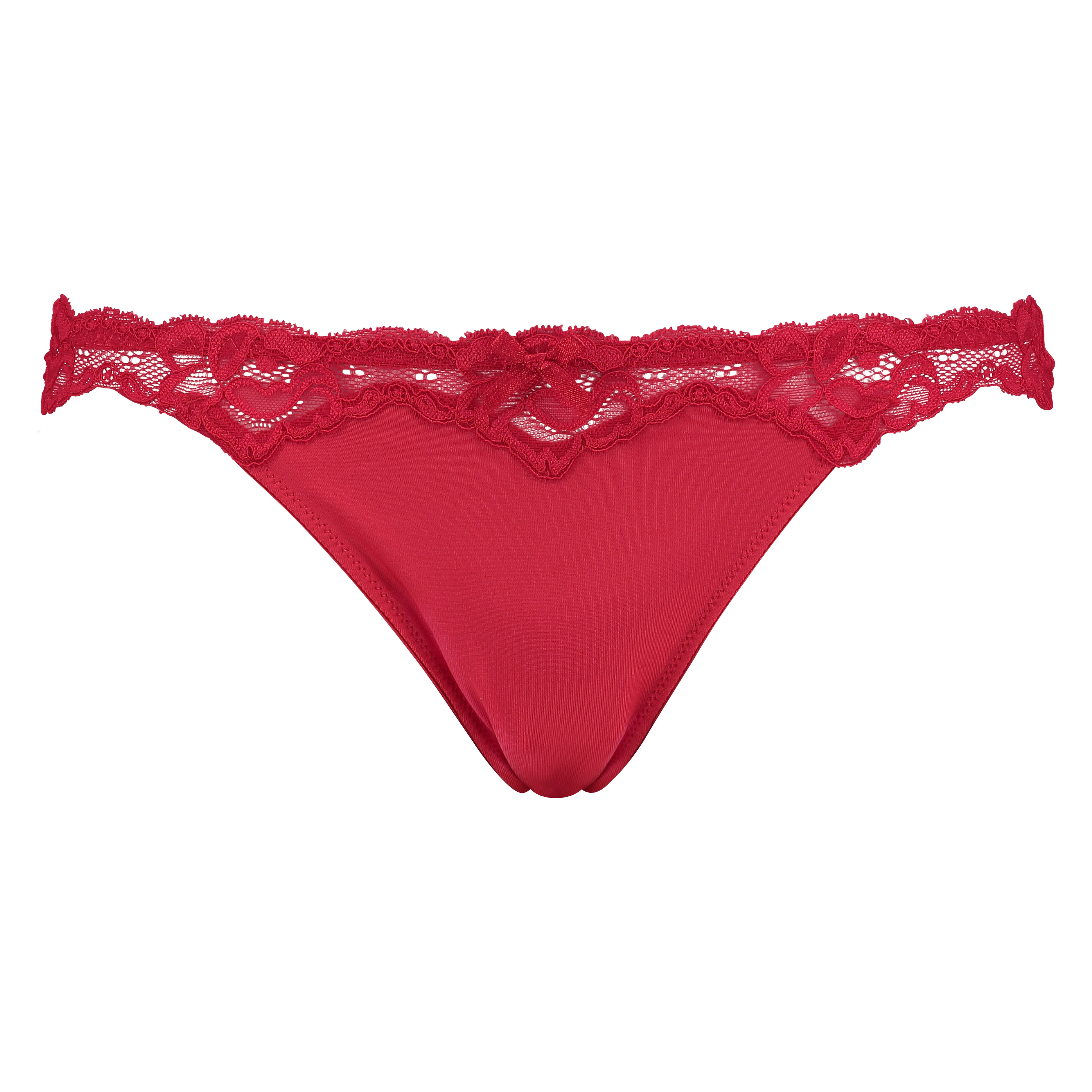 Tanga Secret Lace, Rojo, main