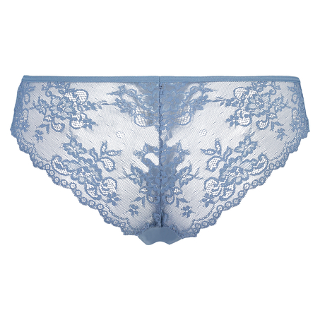 Brasileña Invisible Lace Back, Azul