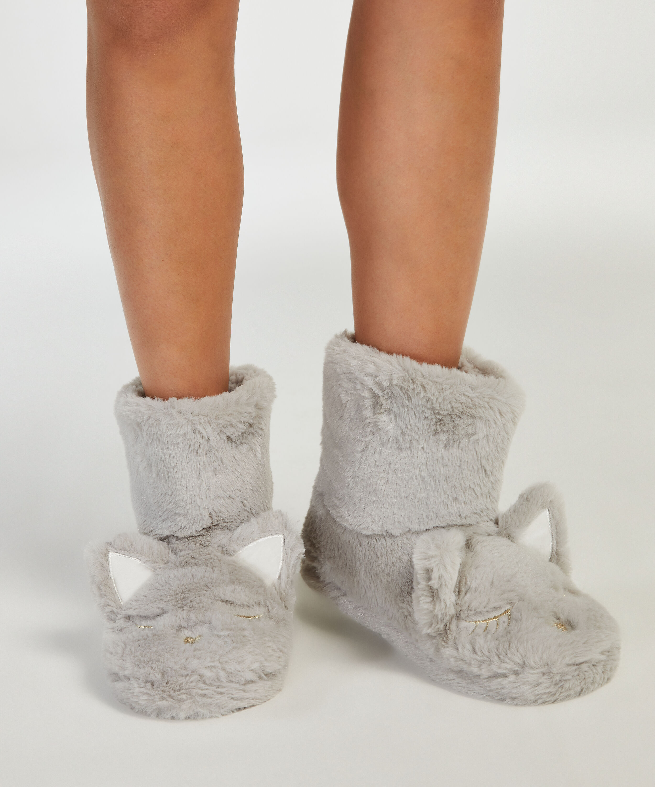 Zapatillas Gato, Gris