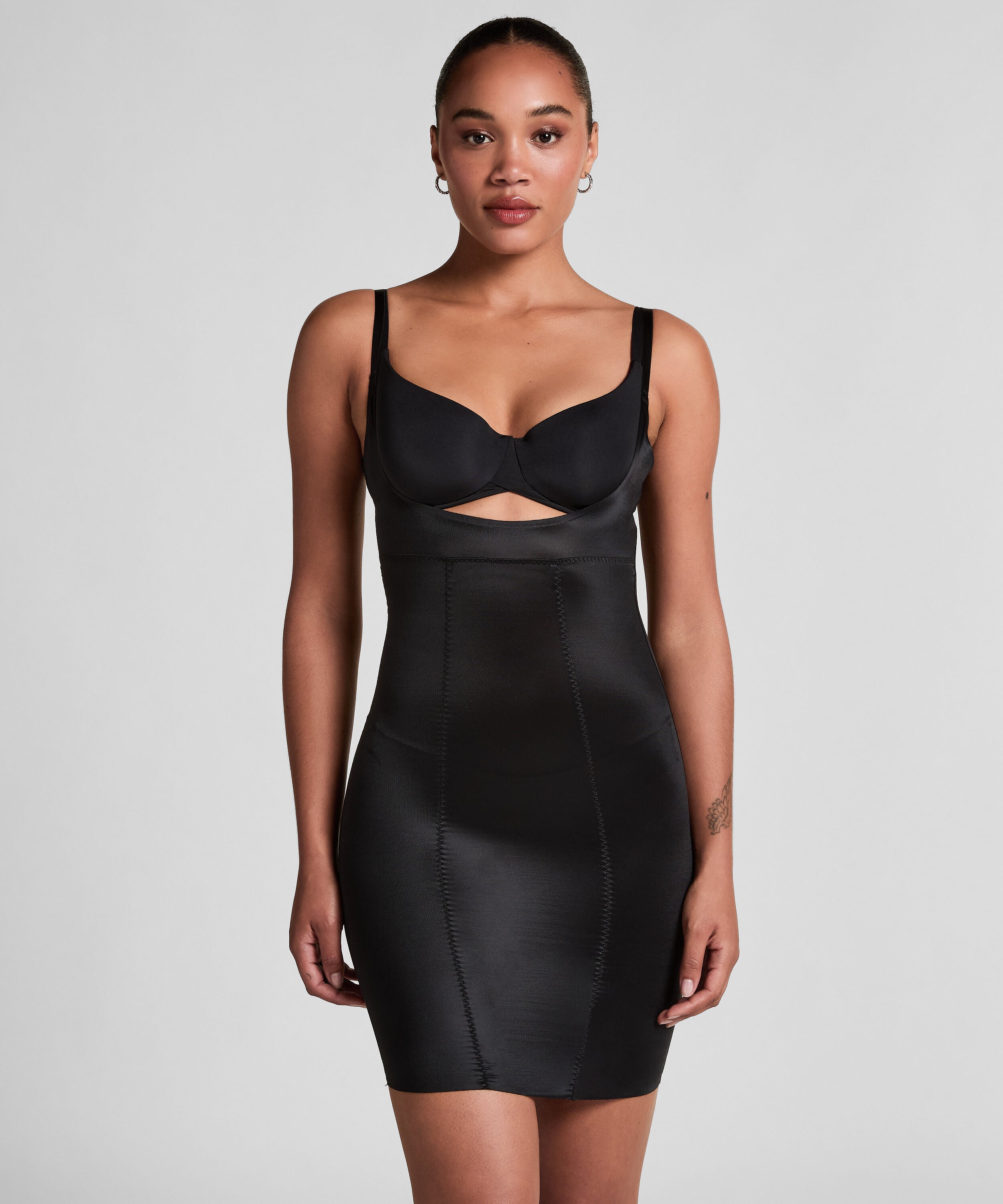 Vestido scuba moldeador, Negro Vestido scuba moldeador, Negro