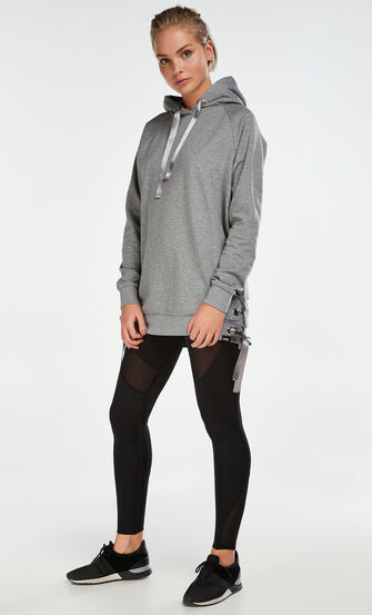 Sudadera acordanada de HKMX, Gris