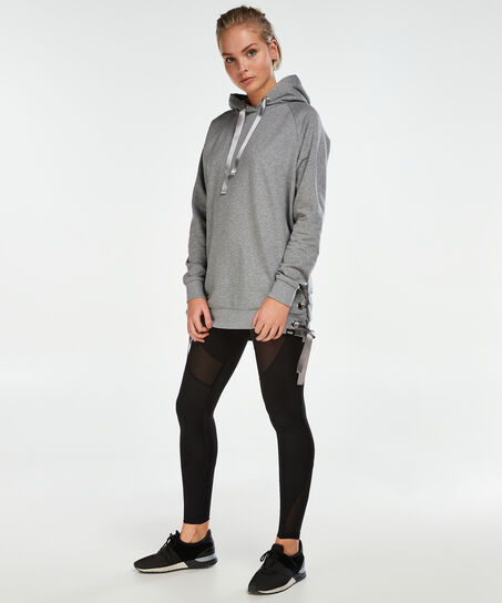 Sudadera acordanada de HKMX, Gris
