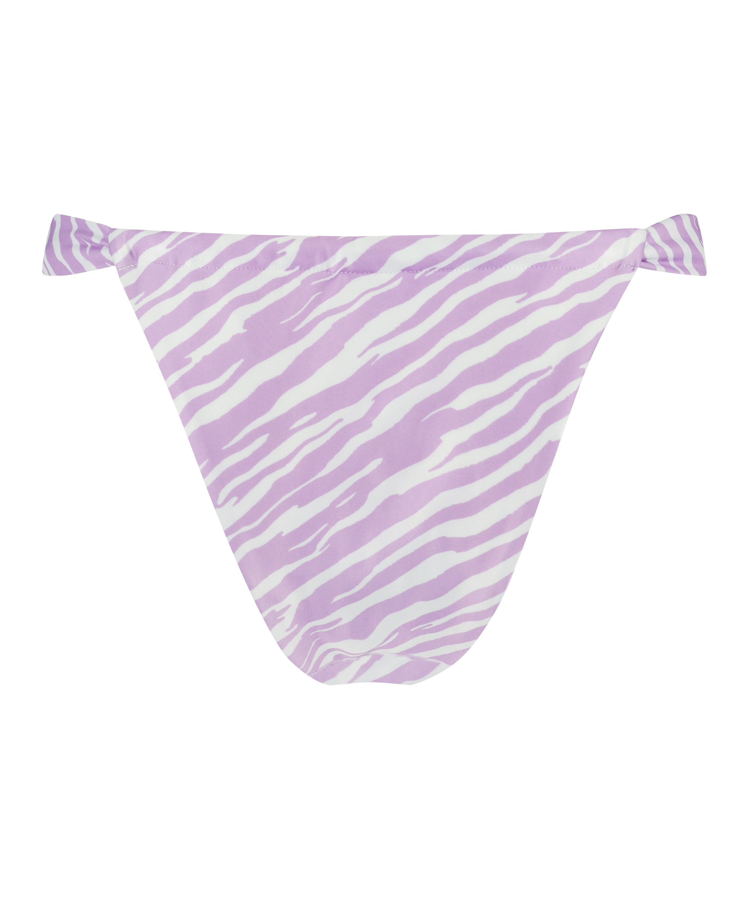Braguita de bikini de corte alto Zebra, Morado, main