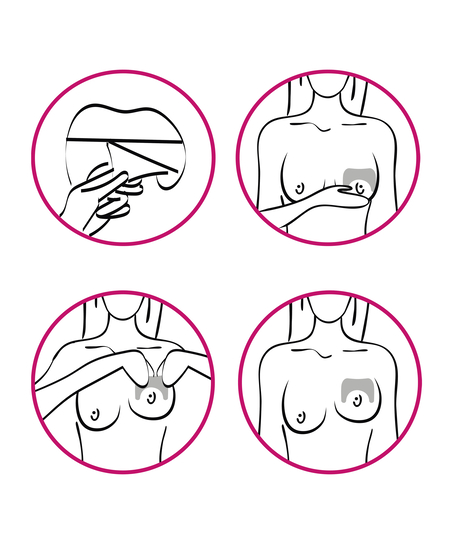 Paquete de 2 cubrepezones con elevación, Beige