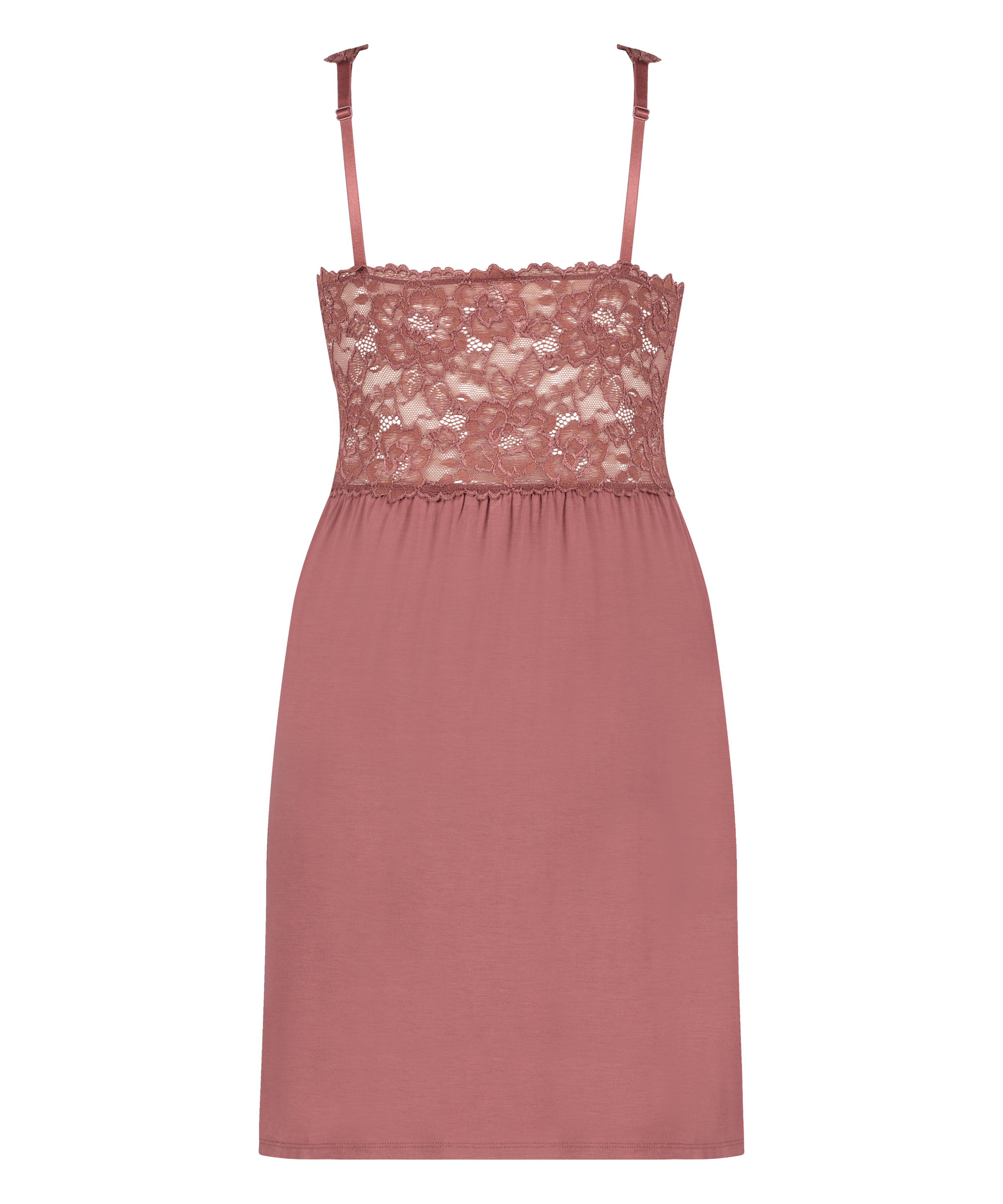 Vestido lencero Nora Lace, Morado, main