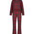 Conjunto de pijama Twill, Rojo